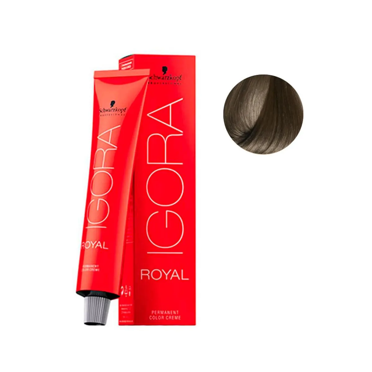 Tinta Igora Royal Hd 7.1 Louro Medio Cinza Schwarzkopf