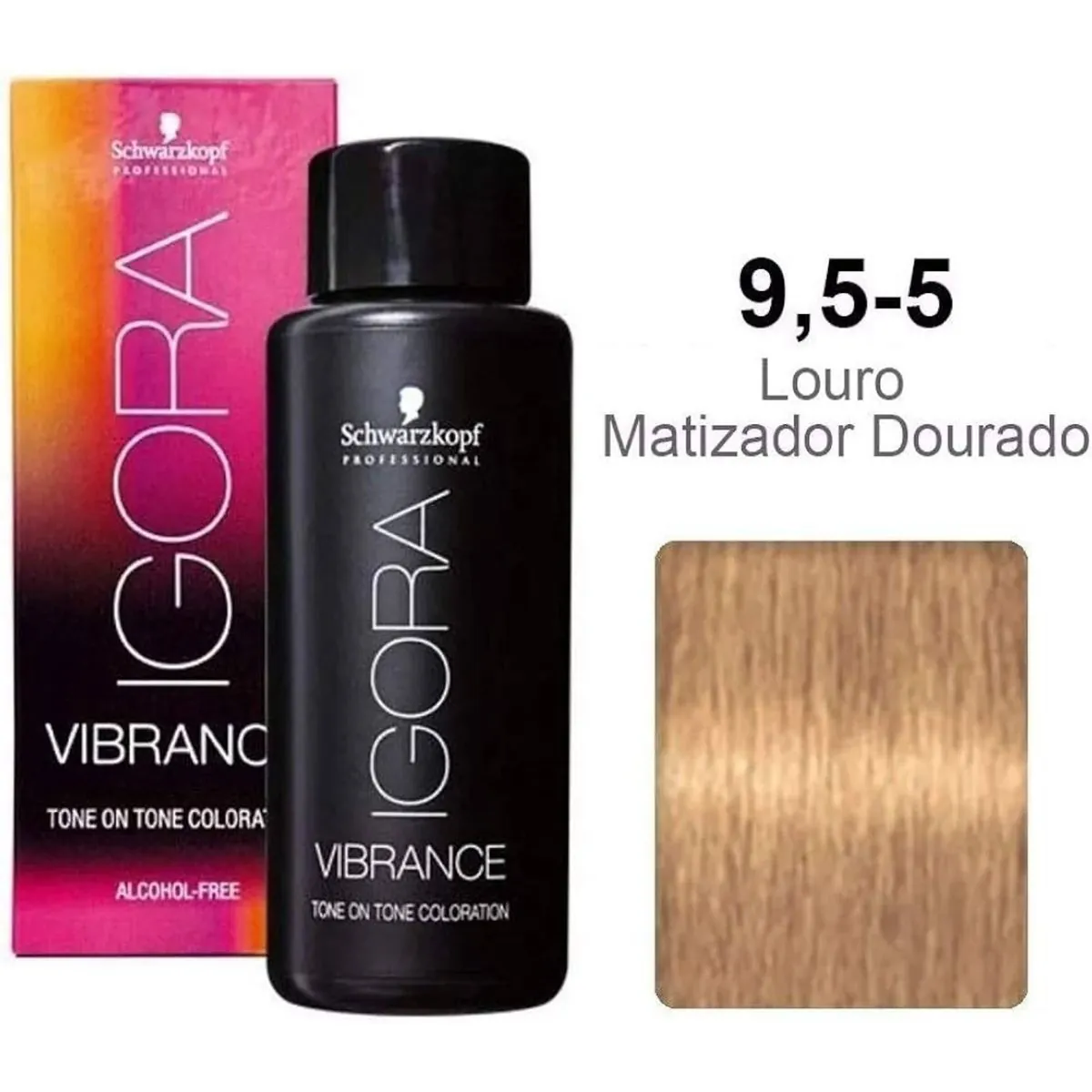 Schwarzkopf Igora Vibrance 9,5-5 Louro Pastel Dourado 60ml