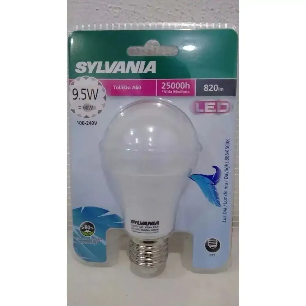 Lamp Trip 9.5w A60 Sylvania Bivolt