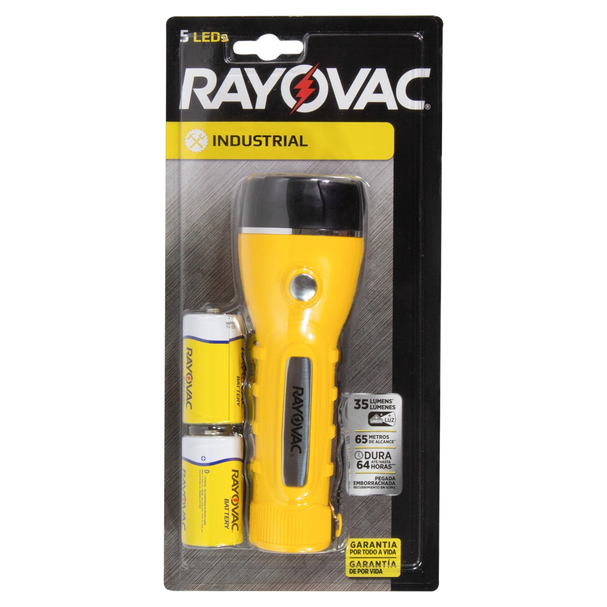 Lanterna 5 Leds Rayovac Industrial