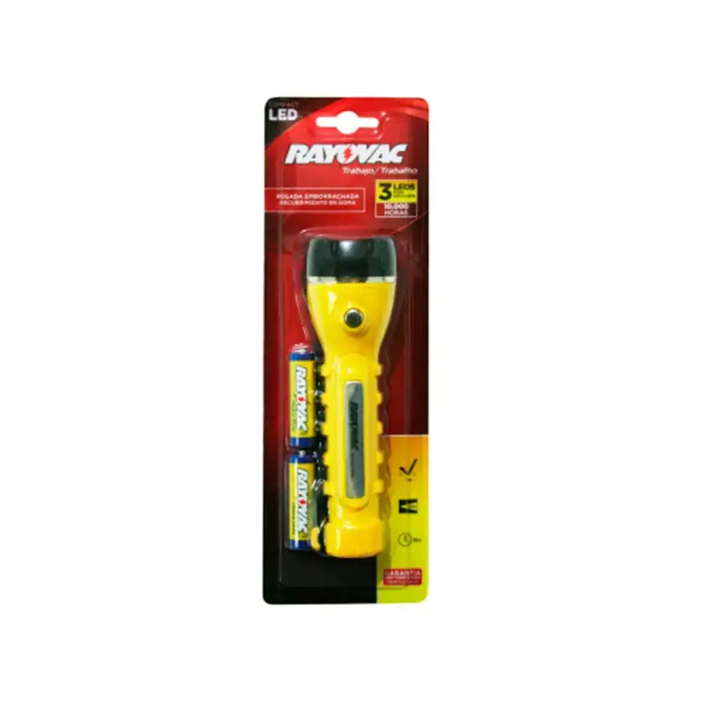 Lanterna Rayovac Led Compact Amar.