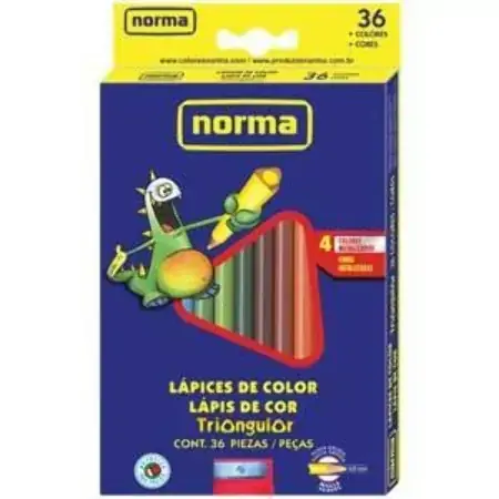 Norma Triangular 36 Cores