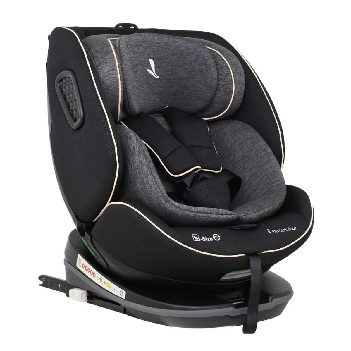 Cadeirinha para Carro com Isofix Vanguard 360 I-Size Black - Premium Baby - Cadeirinha para Carro Va