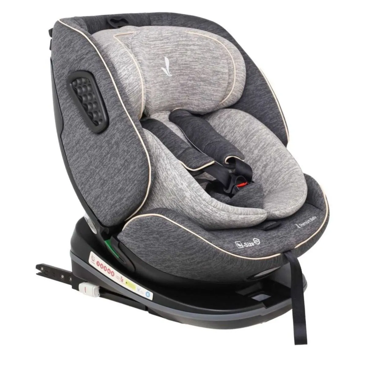 Cadeirinha para Carro com Isofix Vanguard 360 I-Size Grey - Premium Baby - Cadeirinha para Carro Van
