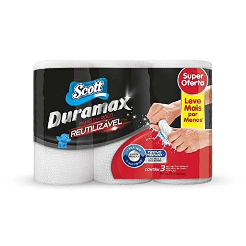 Pano Reutilizável Scott Duramax 174 Unidades