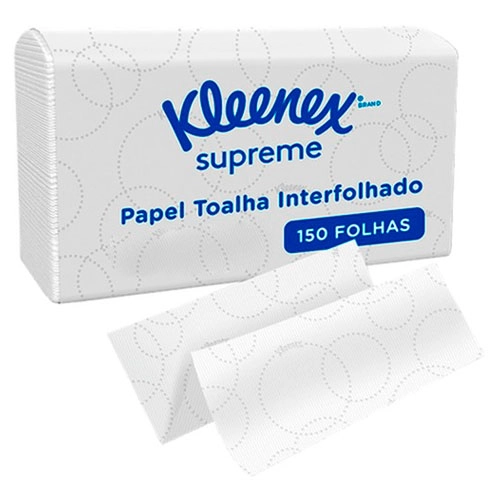 Papel Toalha Int Supreme Folha Dupla Kleenex C/150fls