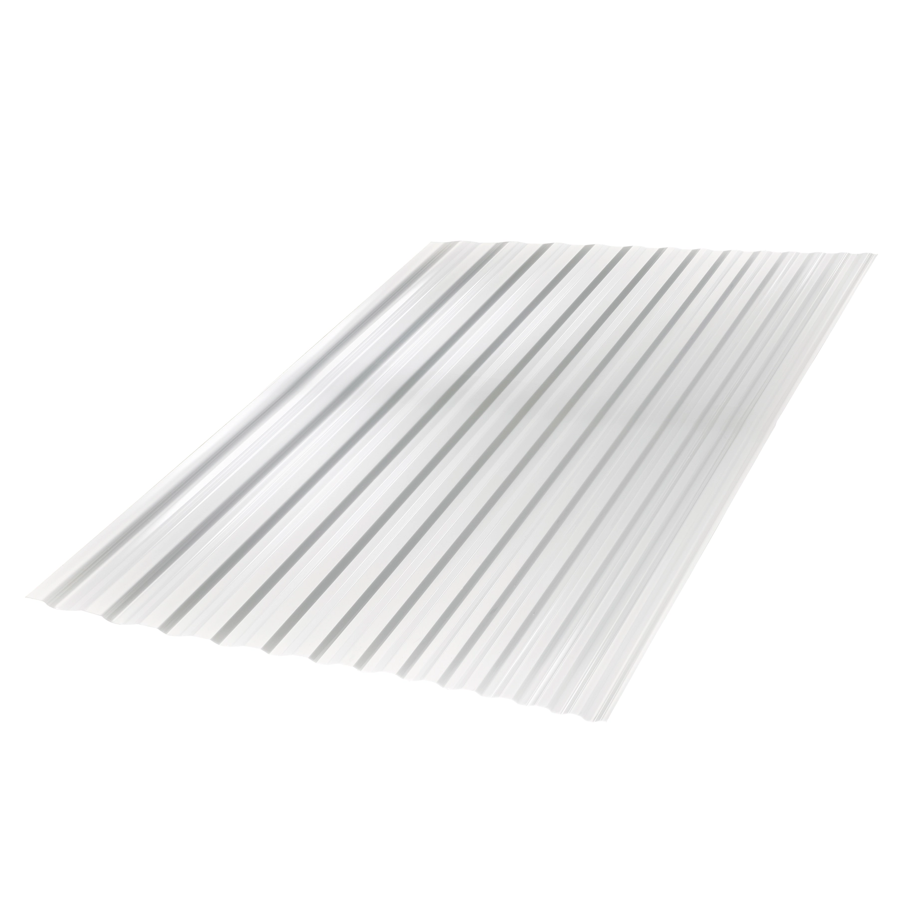Telha de Policarbonato Trapezoidal 99x244cm Grega Cristal Ajover