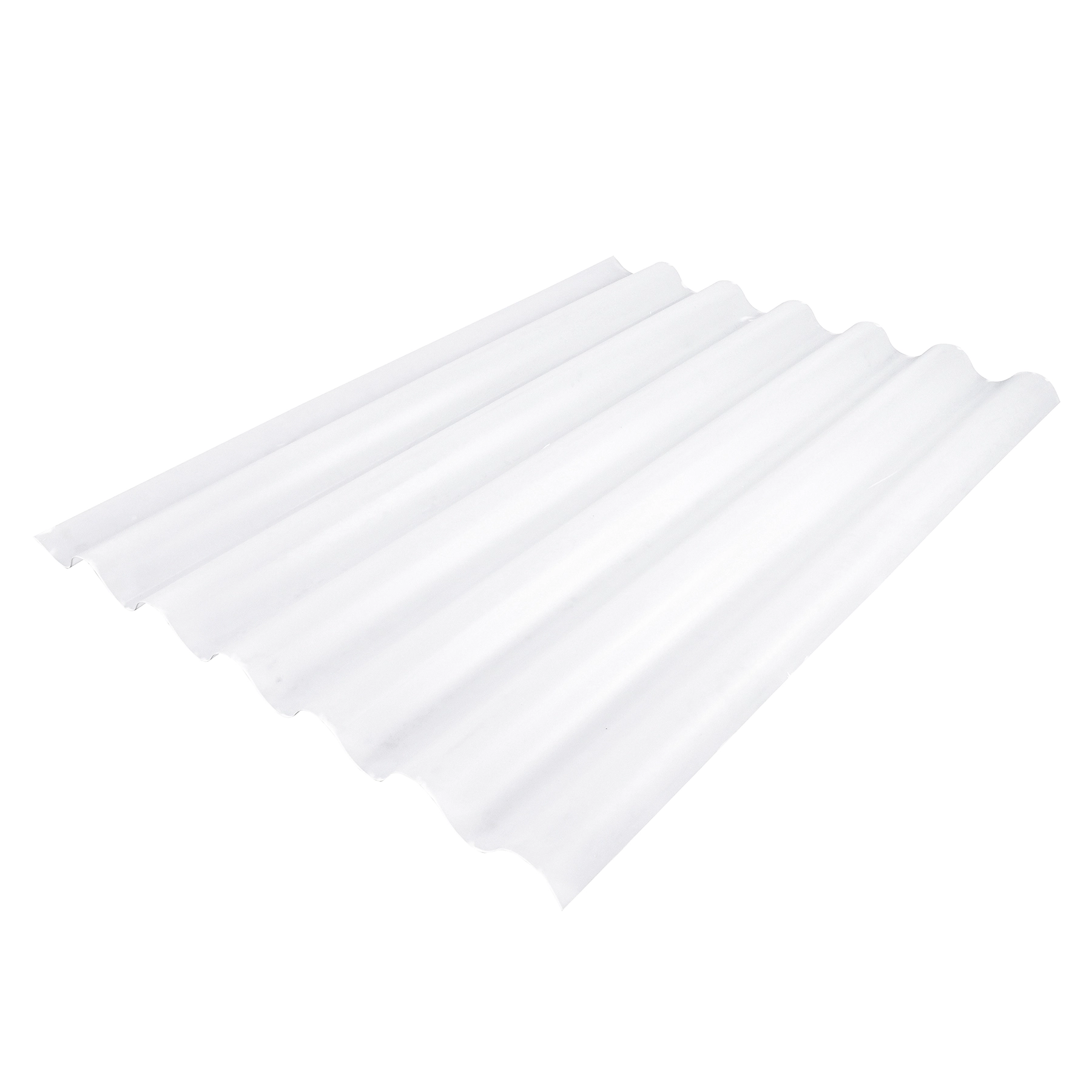 Telha de Policarbonato Ondulada 305x110cm 7mm Cristal Ajover