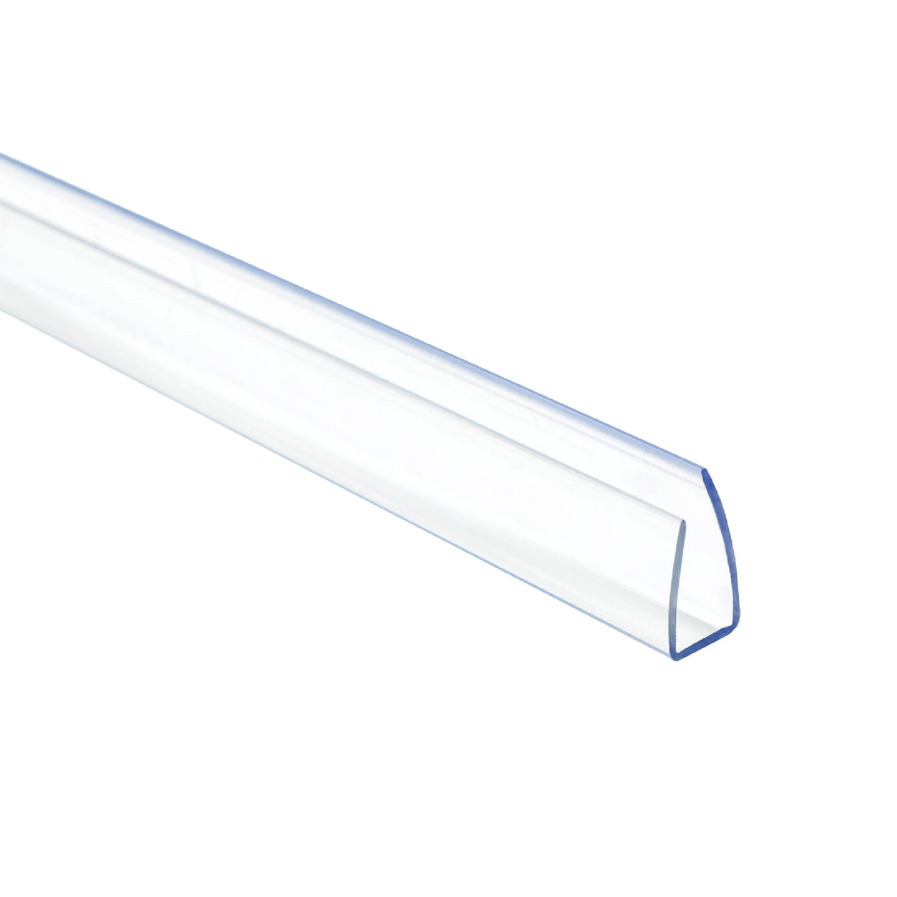 Perfil U Chapa Alveolar Policarbonato 2,10m Cristal Ajover