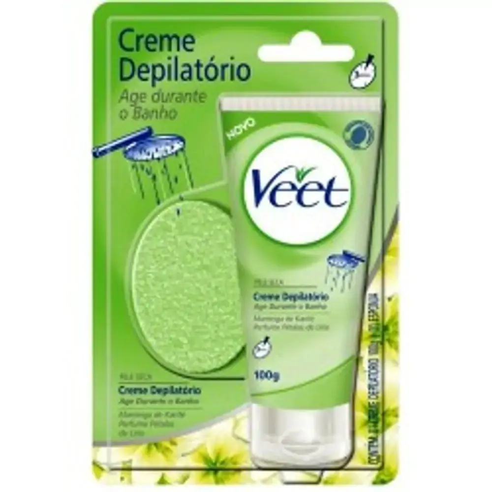 Creme Veet Banho Pele Seca