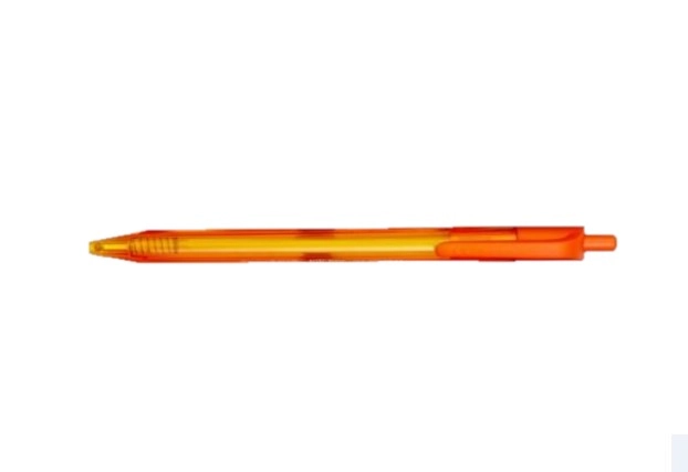 Caneta Papermate Km 100 Retratil Laranja
