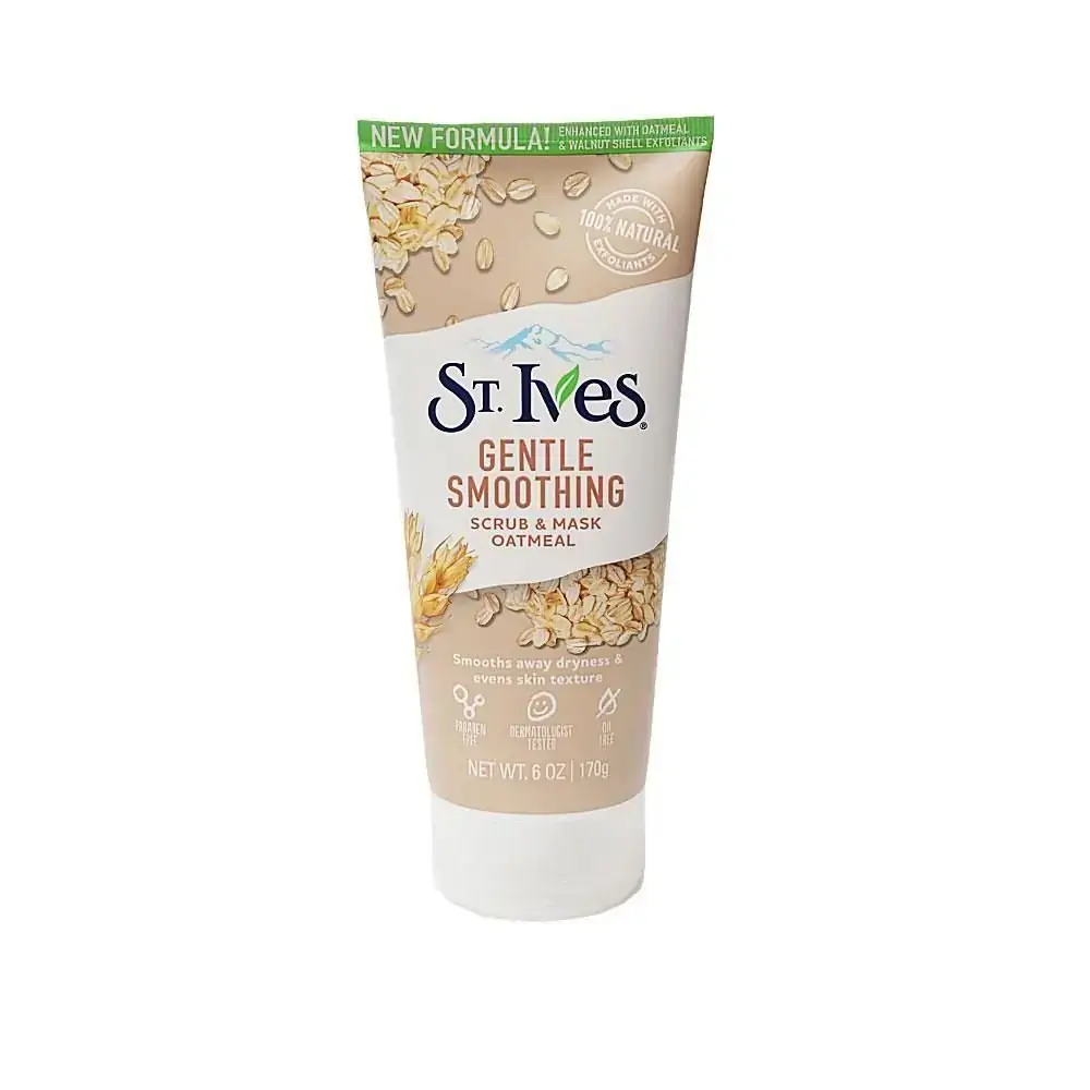 Gentle Smoothing Scrub &amp; Mask Oatmel St. Ives - Esfoliante Facial 170g