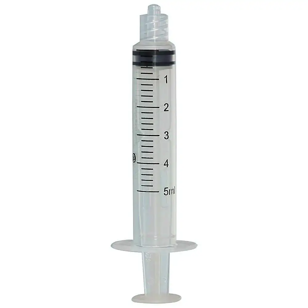Seringa Descartável Rymco - Luer Lock - Sem Agulha - 5 Ml