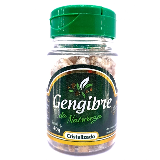 Gengibre Cristalizado 30g C/12 Natureza