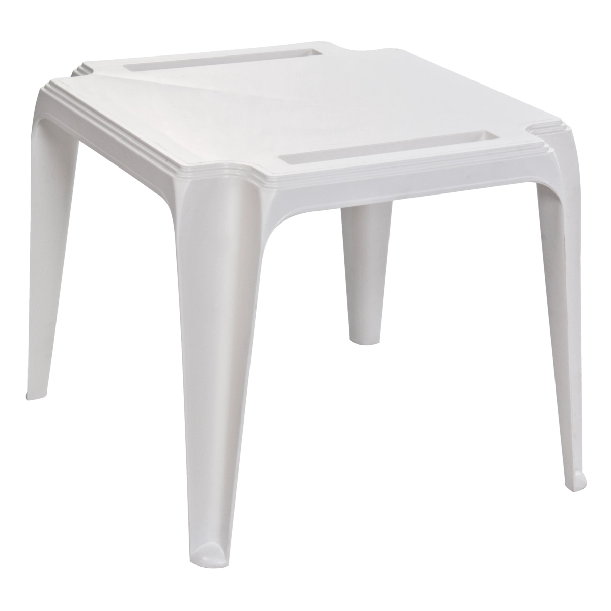 Mesa De Plástico Quadrada Baby Cores Dolfin