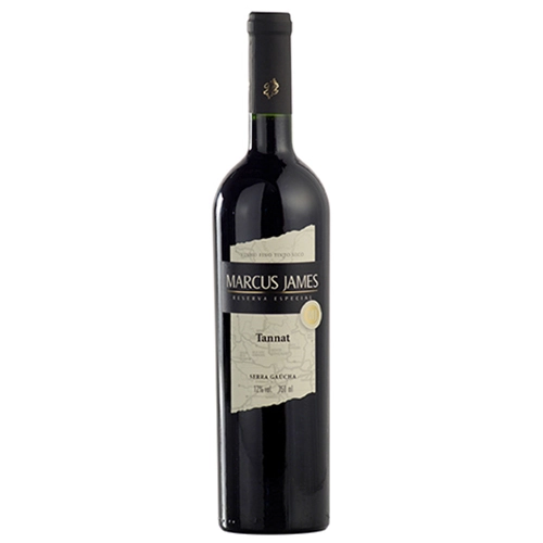 Vinho Uruguaio Tinto Marcus James Tannat Canelones Garrafa 750ml