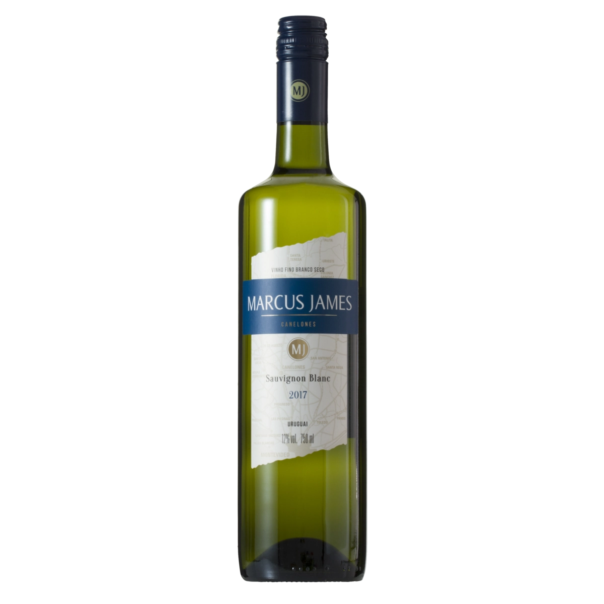 Vinho Uruguaio Branco Sauvignon Blanc Marcus James Garrafa 750ml
