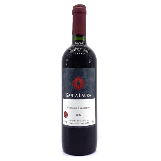 Vinho Uruguaio Tinto Santa Laura Cabernet Sauvignon Canelones Garrafa 750ml