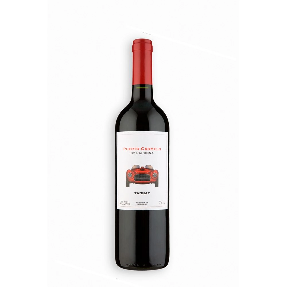 Vinho Uruguaio Tinto Seco Narbona Puerto Carmelo Tannat Colonia Carmelo Garrafa 750ml