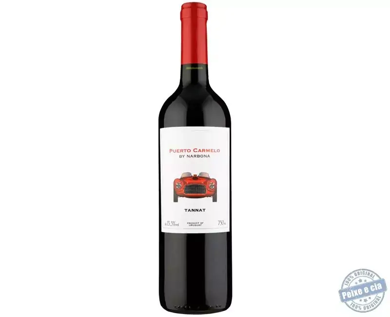 Vinho Narbona Puerto Carmelo Tannat 2019 750ml