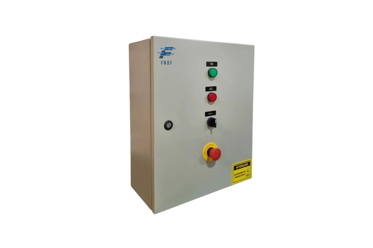 Quadro Comando Partida Estrela Triangulo 3cv 220v