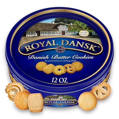 Biscoito Amanteigado Royal Dansk Lata 340g