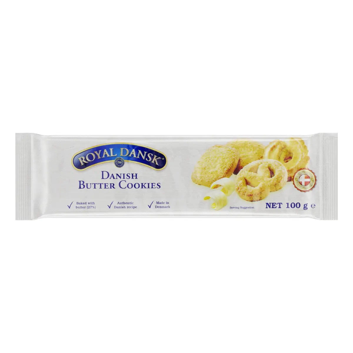 Biscoito Amanteigado Royal Dansk Pacote 100g