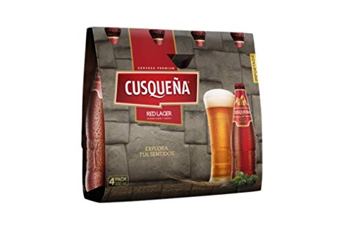 Cerveja Cusqueña Red Lager Pilsner 330 Ml 4 Un
