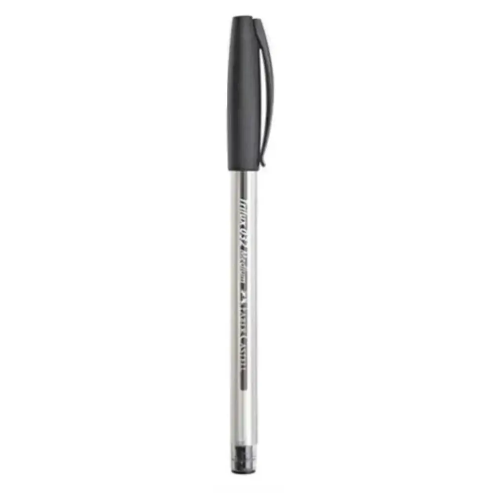 Caneta Faber Castell Trilux Pm Preta