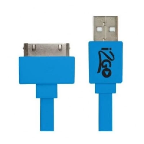 Cabo Usb para Iphone Azul - I2GO I2GCBL036BU
