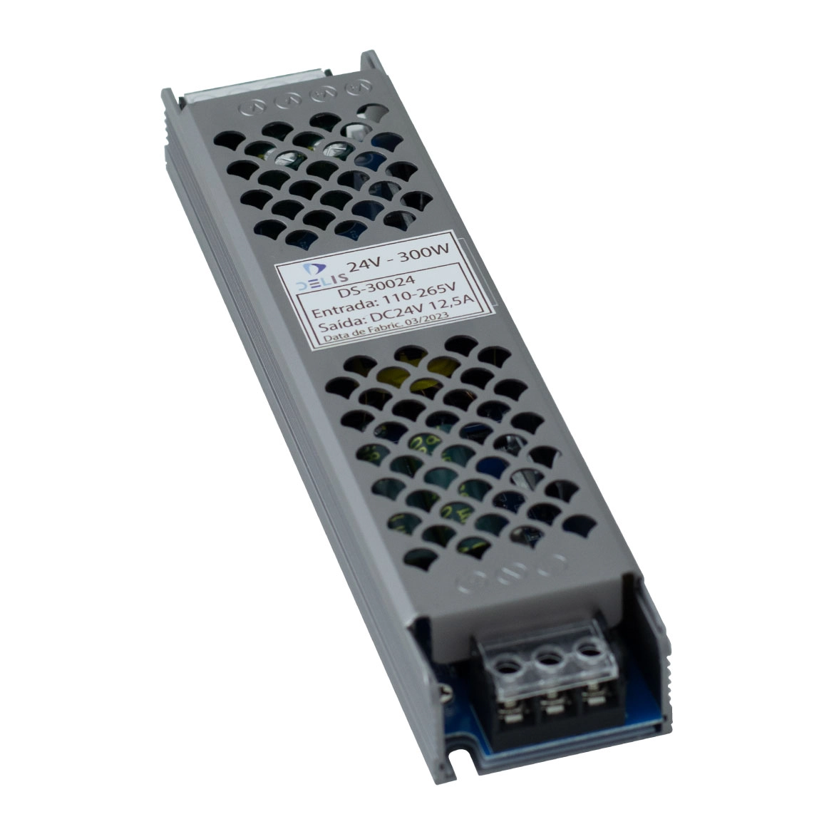 Fonte De Alimentação Chaveada 24v 12,5a 300w Delis Ds-30024 St2913