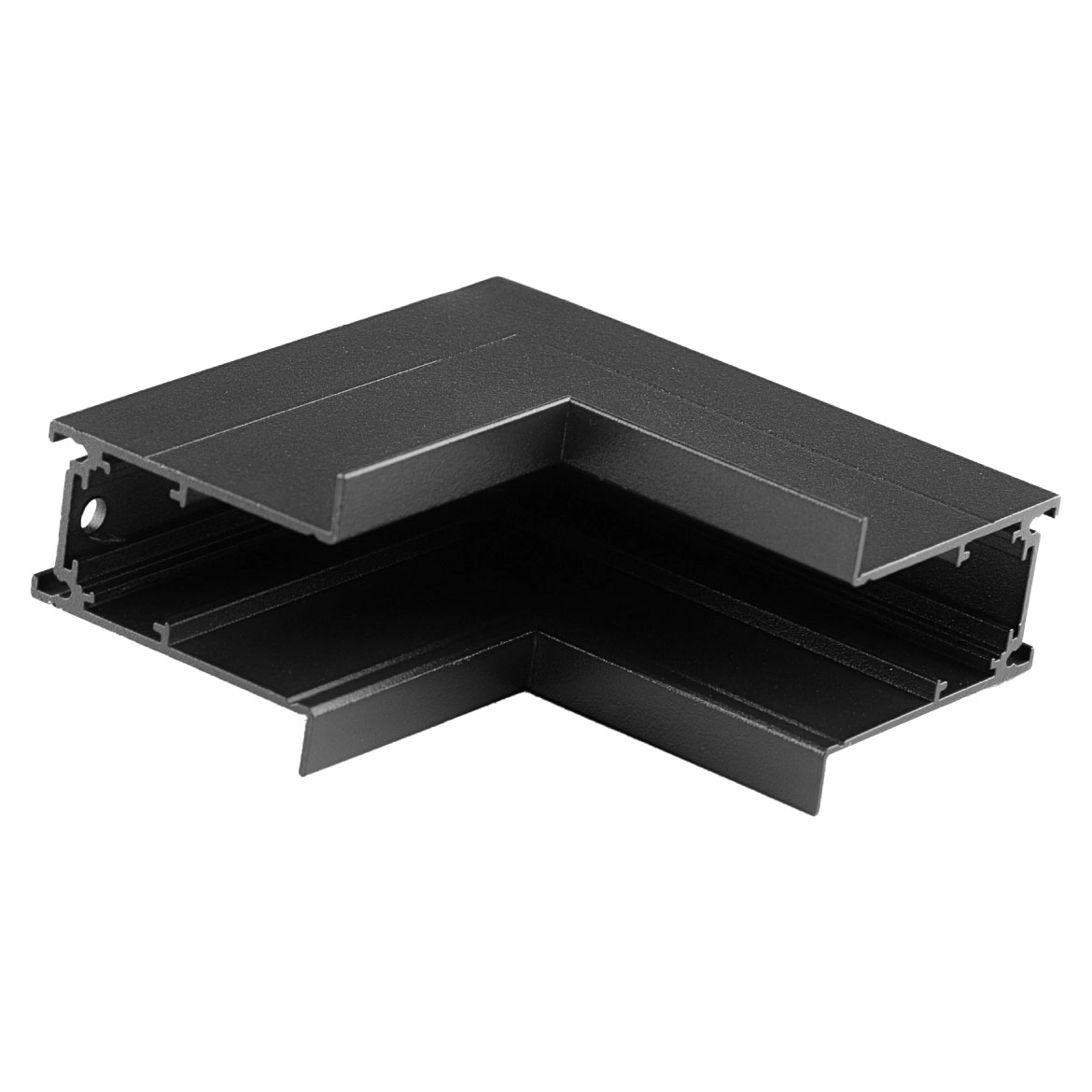 Conexão L Canto Teto Parede Pt P/ Trilho Magnético Ds9950 Delis St2796