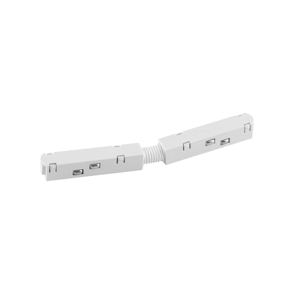 Emenda Junção Elétrica Articulada Branco P/ Trilho Magnético St2797