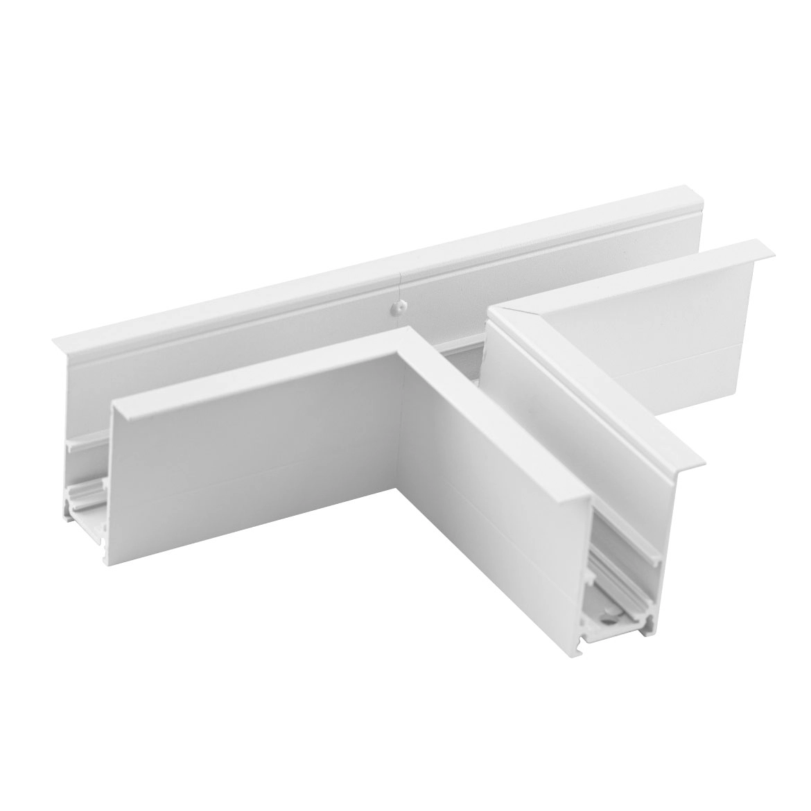 Conexão De Perfil T Mag. Embutir K20 Branco Ds9971 Delis St2796
