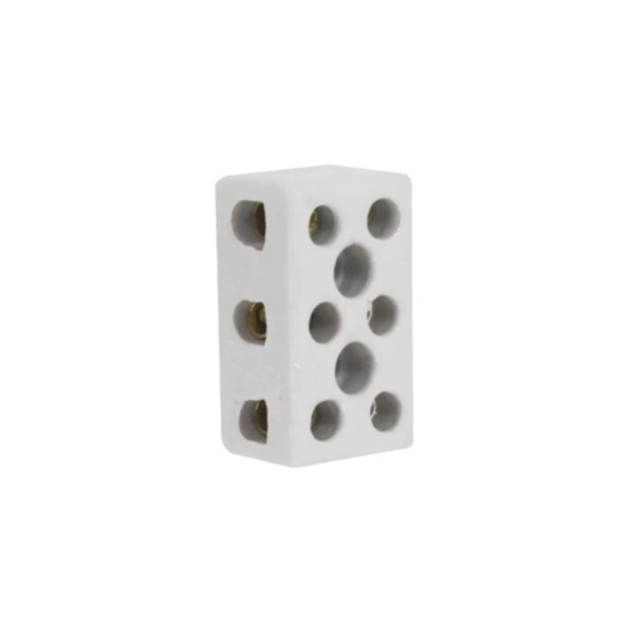 Conector De Porcelana Tripolar Cabo De 16mm² 50a/600v
