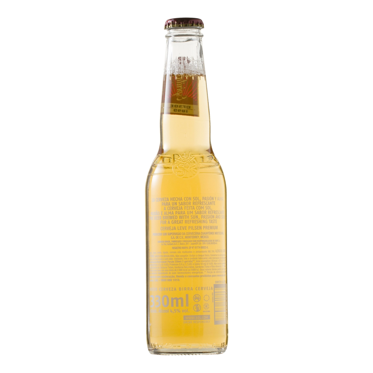 Cerv Sol Premium Ln 330ml