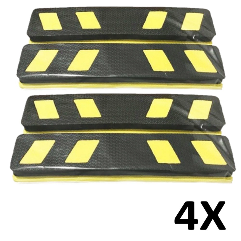 Kit 4 Protetores Para-choque Garagem Estacionamento Em Eva