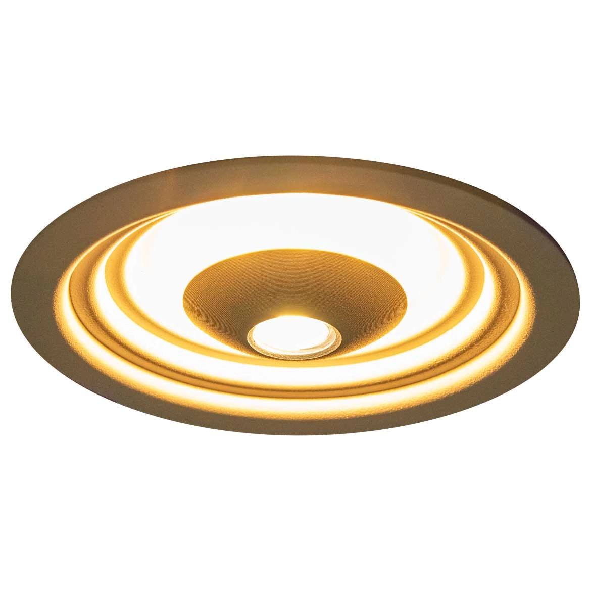 Spot Redondo Embutir Led Integrado 7w + 3w 2700k St1830
