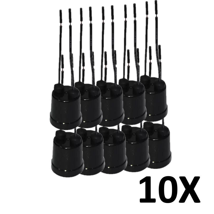 Kit 10 Soquete Bocal Com Rabicho Lâmpada E27