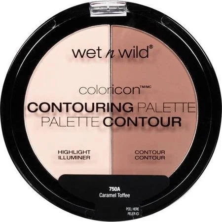 Wet N Wild Color Icon Contouring Palette, 750a Caramel Toffee, 0.46 Oz