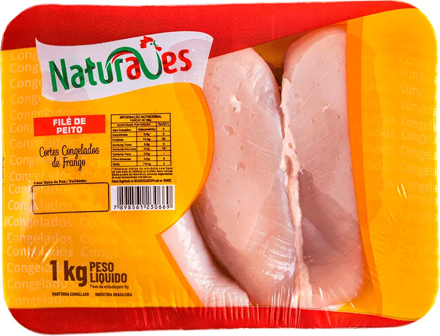 File De Peito De Frang Nat Band 1kg