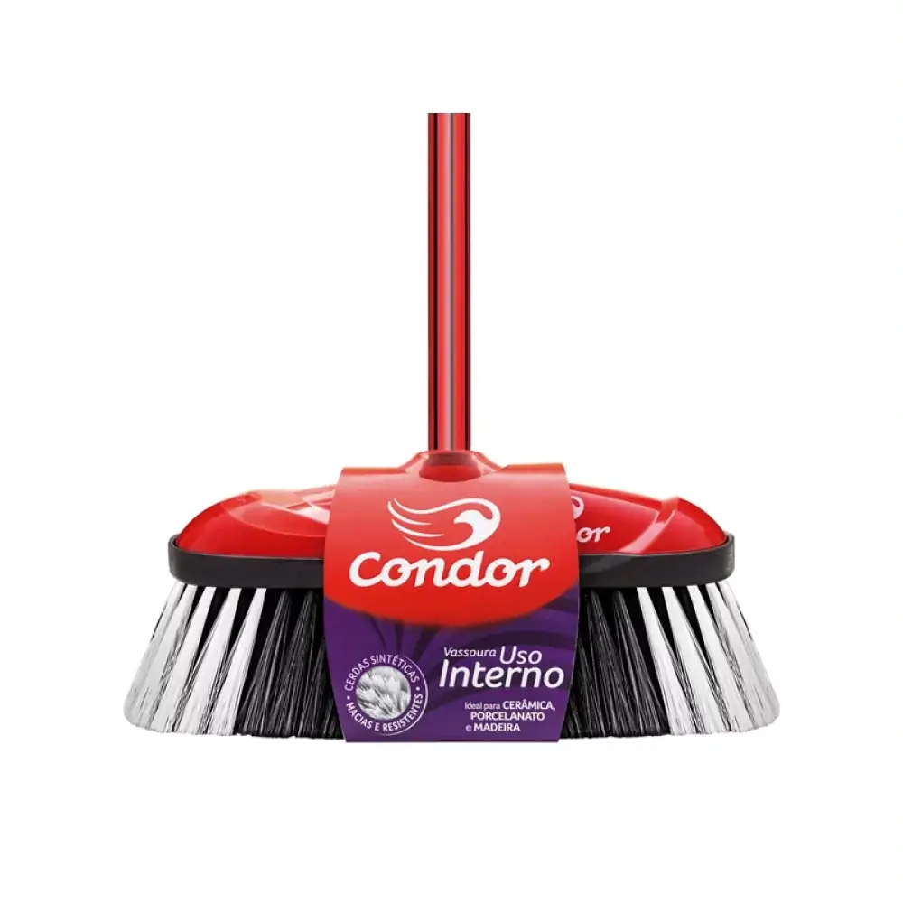 Vassoura Com Cabo Interna Condor Ref. V 9