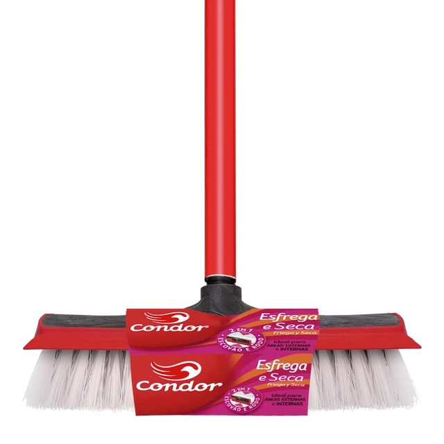 Vassoura Esfrega E Seca Condor