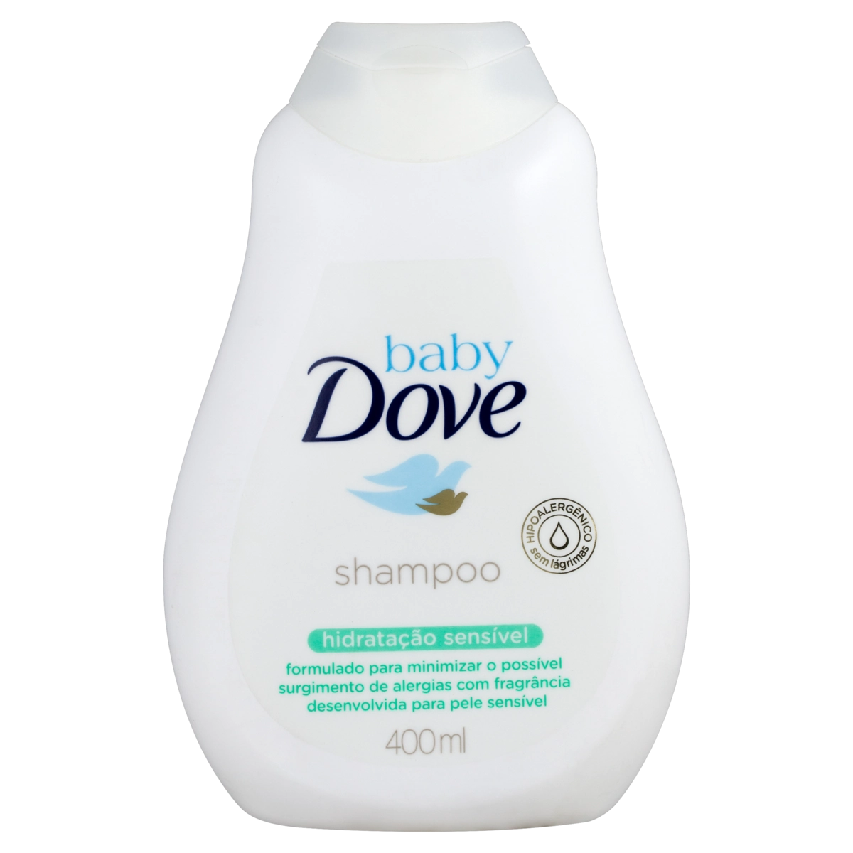 Shampoo Hidratação Sensível Dove Baby Frasco 400ml