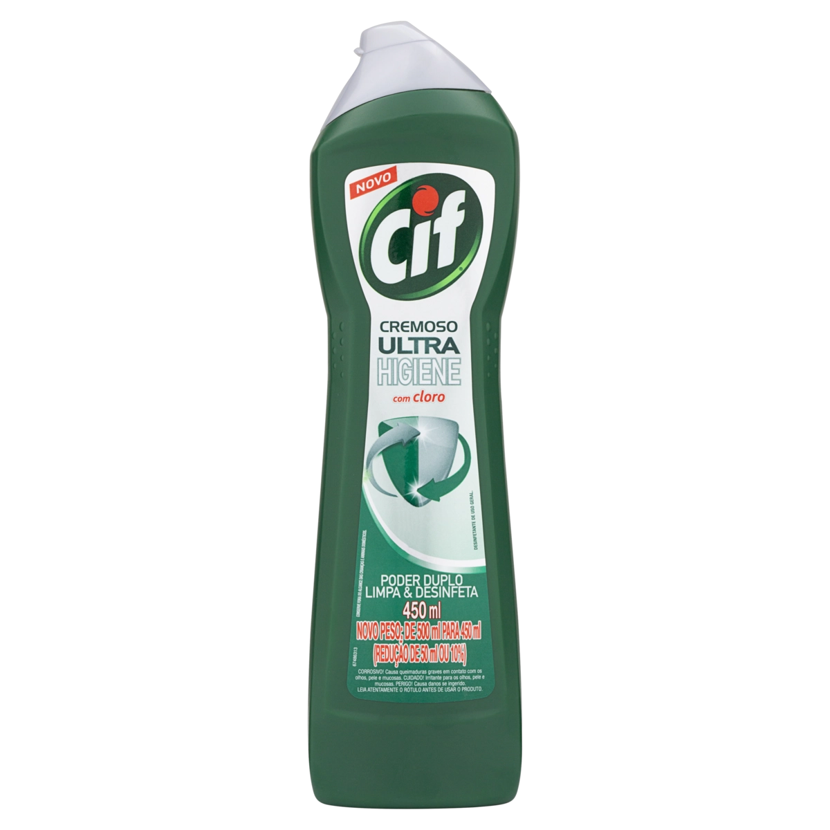 Desinfetante Uso Geral Cif Ultra Higiene Frasco 450ml
