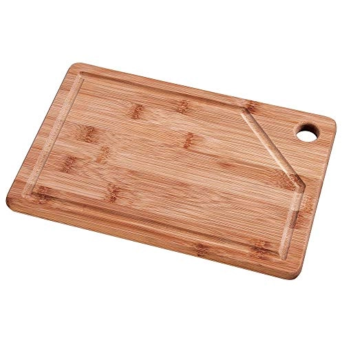 Tabua Retangular Bambu Mor 30x20cm