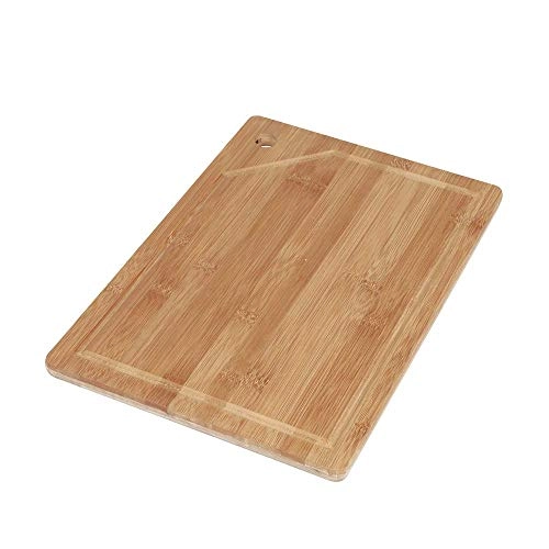 Tabua De Cortar Carne Retangular Bamboo 35 X 25 Cm