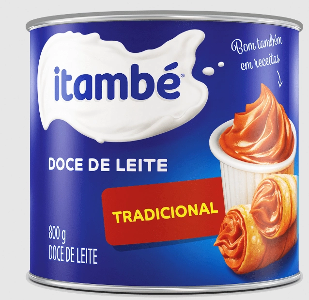 Doce De Leite Tradicional Itambé Lata 800g
