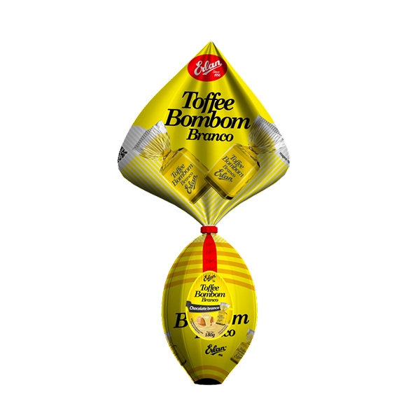 Ovo Pãscoa Erlan Toffe Choc Branco 180g