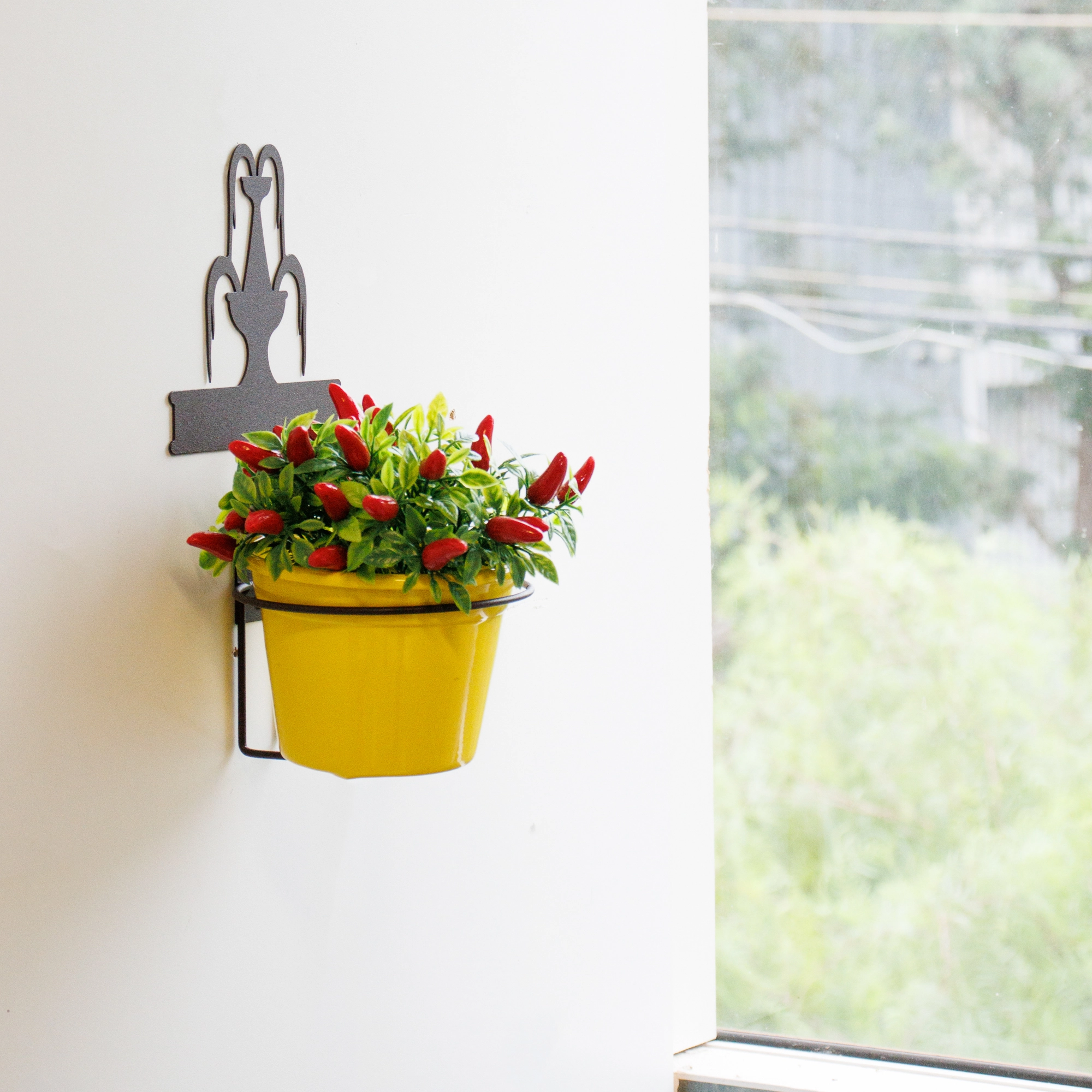 Suporte Planta Fonte Corten 1669.40 Metaltru